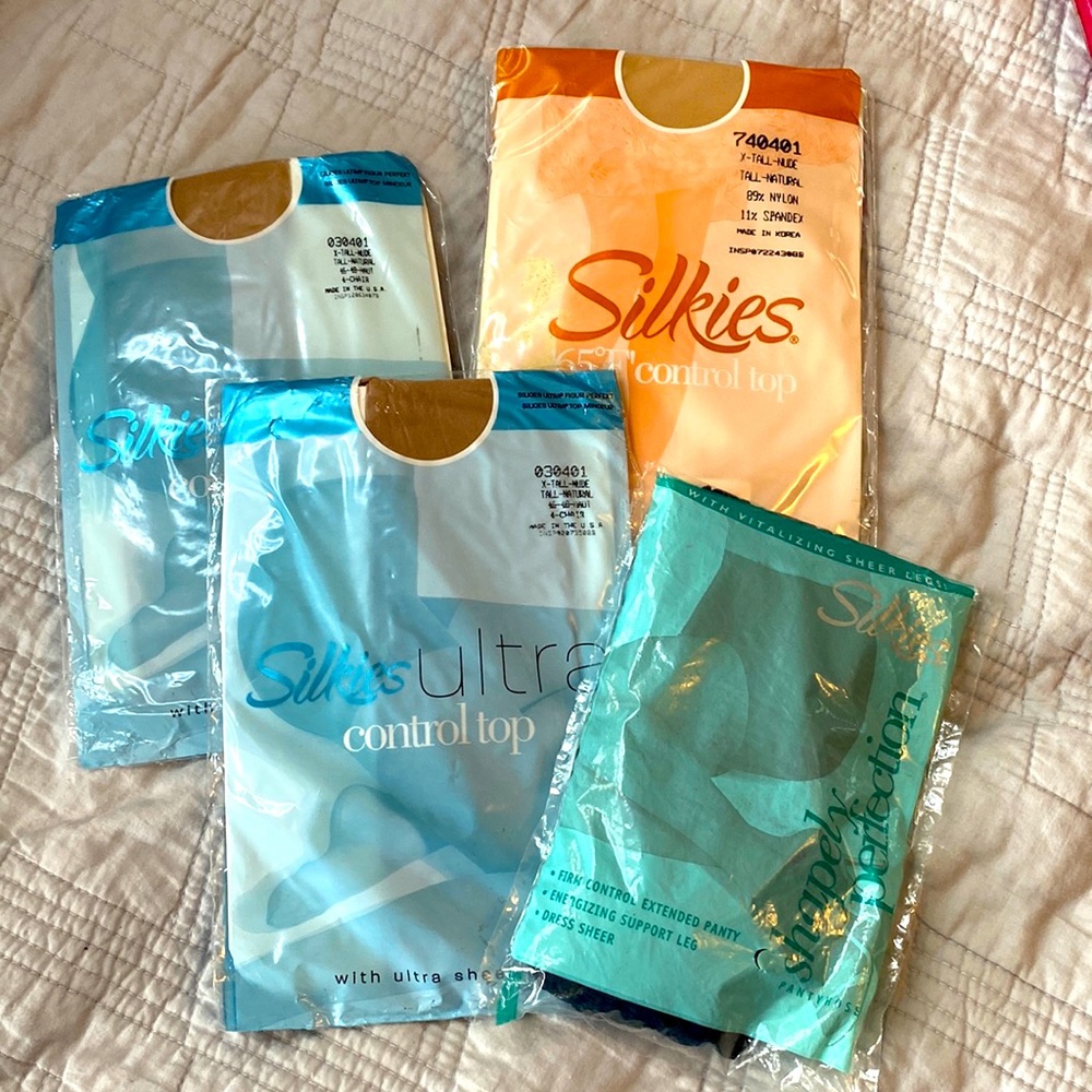 Silkies lot of hosiery - XL tall